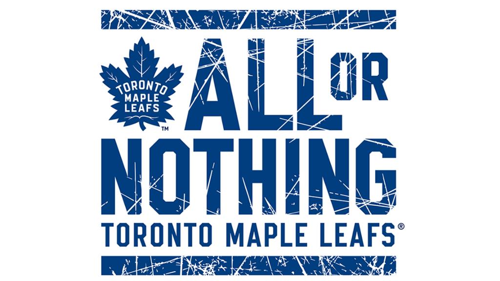 Amazon's original series All Or Nothing: Toronto Maple Leafs is now streaming on Amazon Prime Video. It's the Maple Leafs as you've never seen them before! Intimate behind the scenes footage &amp; exclusive access! Be sure to catch all five episodes of this exciting series!