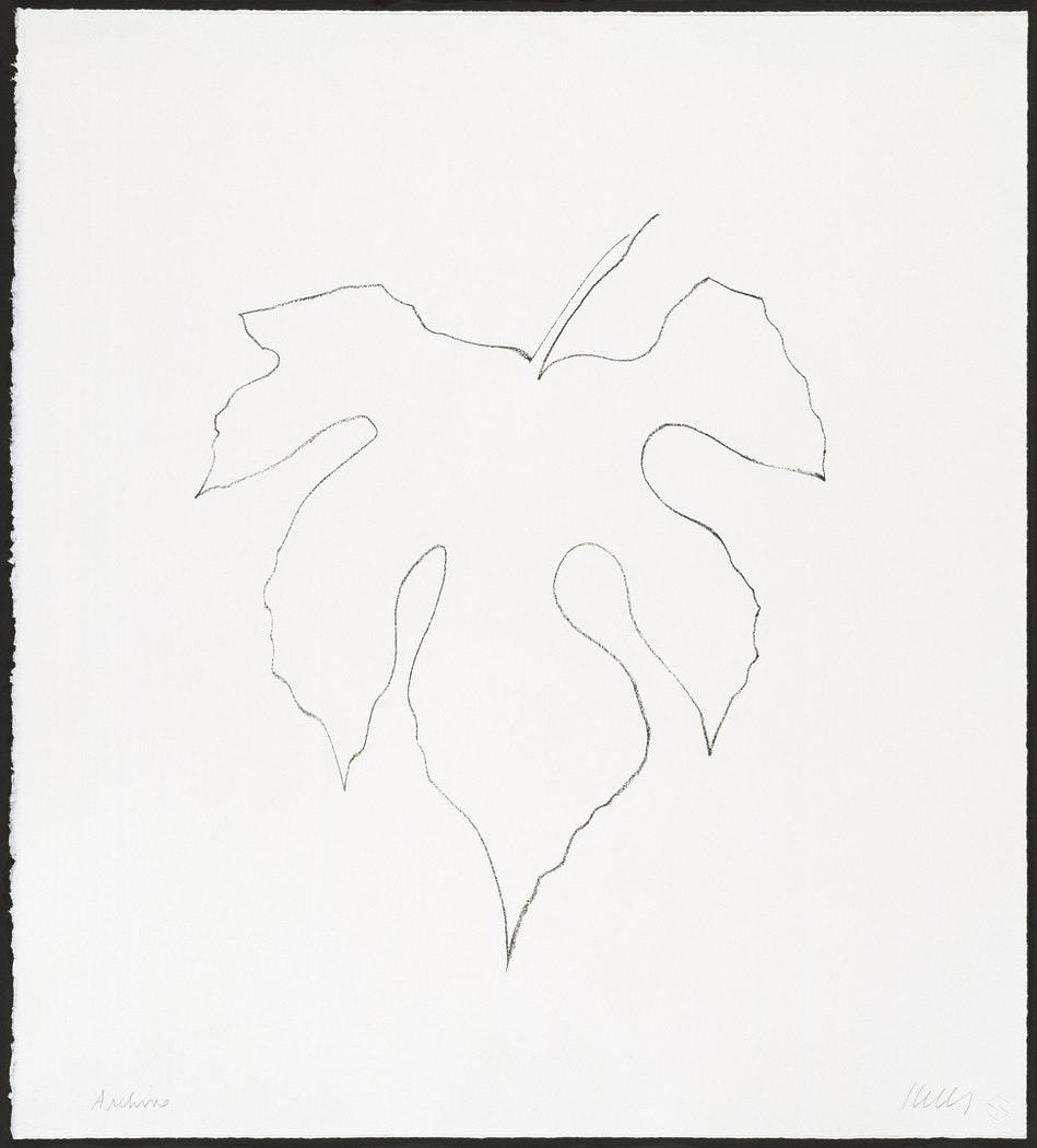 walkerartcenter's tweet photo. Take a ๐ธ of your best #fall leaf and post it here. You, who stops in the middle of everything to pick up a leaf to admire its shape, color, and variegations, we know you're out there.
#HelloOctober #Leaves #TuesdayFeeling #FeelingFall
#EllsworthKelly Wild Grape Leaf 1979โ1980 https://t.co/hNrnaYvmNs