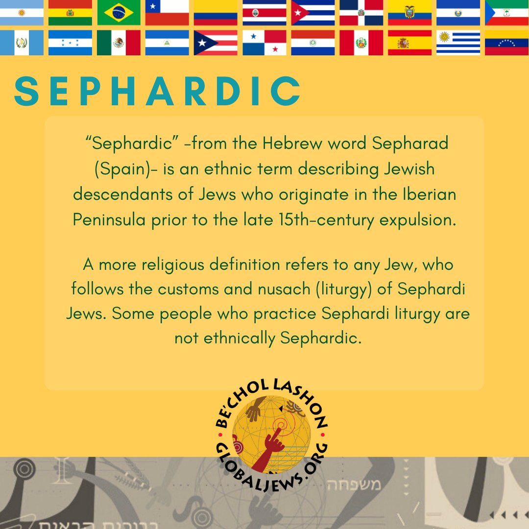 Shabbat Shalom! In honor of #LatinxHeritageMonth @graphicnovelis1 and @SarahAroeste teach us how to talk about Latinx, Hispanic, and Sephardic identity.