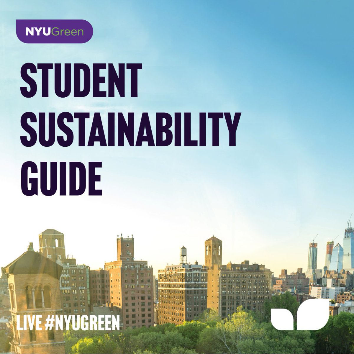 October is #CampusSustainabilityMonth—read NYU's Climate Action Plan, attend a Green Zone training, and consult detailed sustainability guides for students, faculty, and administrators/staff 🌱: nyu.edu/life/sustainab…