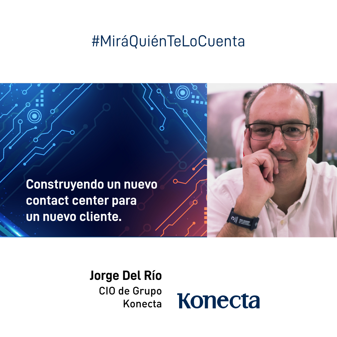 Konectargentina's tweet photo. ¿Cómo se adapta el #ContactCenter a un cliente que evoluciona permanentemente?
@jrioreg CIO de @gkonecta nos cuenta sobre las herramientas claves para un nuevo Contact Center en este artículo de @innovan_do
https://t.co/dz0IuGZO42
#KonectaInnova #AtencionAlCliente #IA https://t.co/sJ028ltXU8