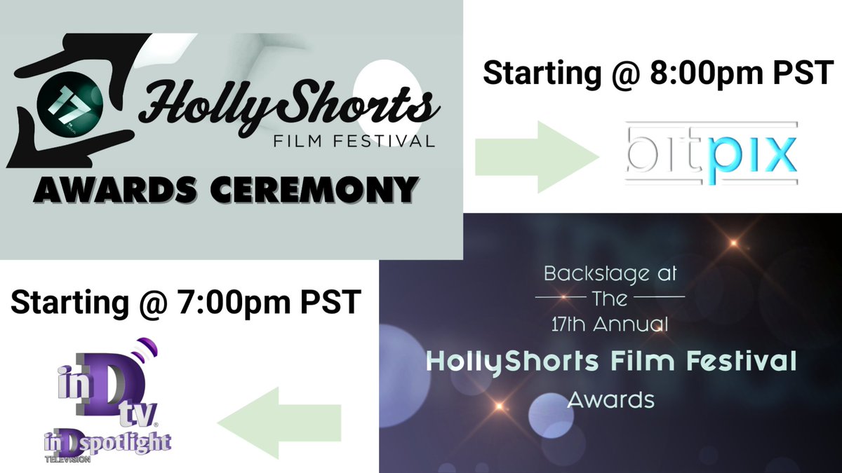 inDtv | inDspotlight TelevisionĀ® (@indspotlighttv) on Twitter photo Join us for a celebration TONIGHT!
LIVE from the Harmony Gold Theater in Hollywood for the 2021 #OscarĀ® Qualifying <a href="/HollyShorts/">HollyShorts (HSFF)</a> Awards. Catch the winners w/ <a href="/MrHRCole/">H.R. Cole</a> on <a href="/inDspotlightTV/">inDtv | inDspotlight TelevisionĀ®</a> at 7pm PST and the #HSFF2021Awards on <a href="/bitpixtv/">bitpix</a> at 8pm PST.
Go to bitpixtv.com! Join us for a celebration TONIGHT!
LIVE from the Harmony Gold Theater in Hollywood for the 2021 #OscarĀ® Qualifying <a href="/HollyShorts/">HollyShorts (HSFF)</a> Awards. Catch the winners w/ <a href="/MrHRCole/">H.R. Cole</a> on <a href="/inDspotlightTV/">inDtv | inDspotlight TelevisionĀ®</a> at 7pm PST and the #HSFF2021Awards on <a href="/bitpixtv/">bitpix</a> at 8pm PST.
Go to bitpixtv.com!