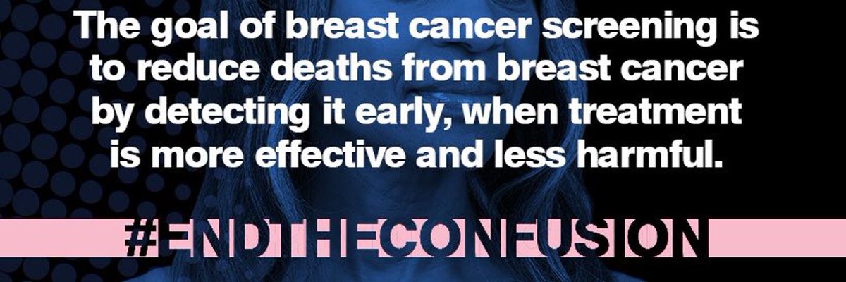 #ENDTHECONFUSION #BCAM #MAMMOSAVESLIVES #BreastCancerAwarenessMonth #HealthLiteracyMonth 

Most lives are saved when screening every year, starting at age 40. @BreastImaging @40not50 @BeBrightPink @SusanGKomen 
Get your Mammogram. Friendly reminder from the Breast Radiology team!