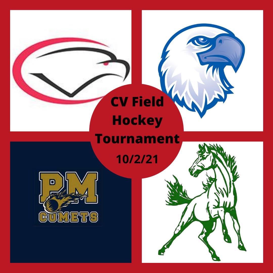 Tomorrow we have the 1st annual CVFH Tournament. Games start at 11am with CV vs. West Perry. Then, at 12:30pm Exeter Twp takes on Penn Manor. Consolation game at 2pm, followed by the championship at 3:30pm. Admission: $5 students &amp; $2 adults.