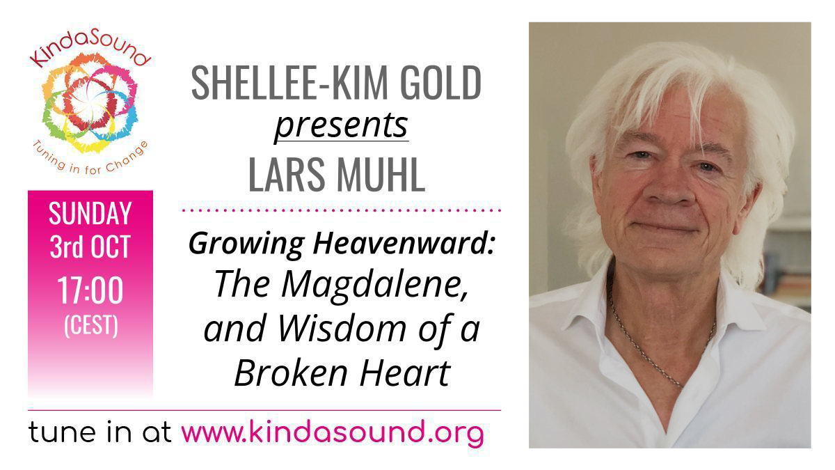 Lars_Muhl's tweet photo. The Magdalene and Wisdom of a Broken Heart - interview with Lars Muhl on Kinda Sound radio @kindasound on 3 October 2021 at 5 pm (CEST): https://t.co/AhXbqQxnQt https://t.co/uGLikEozSY