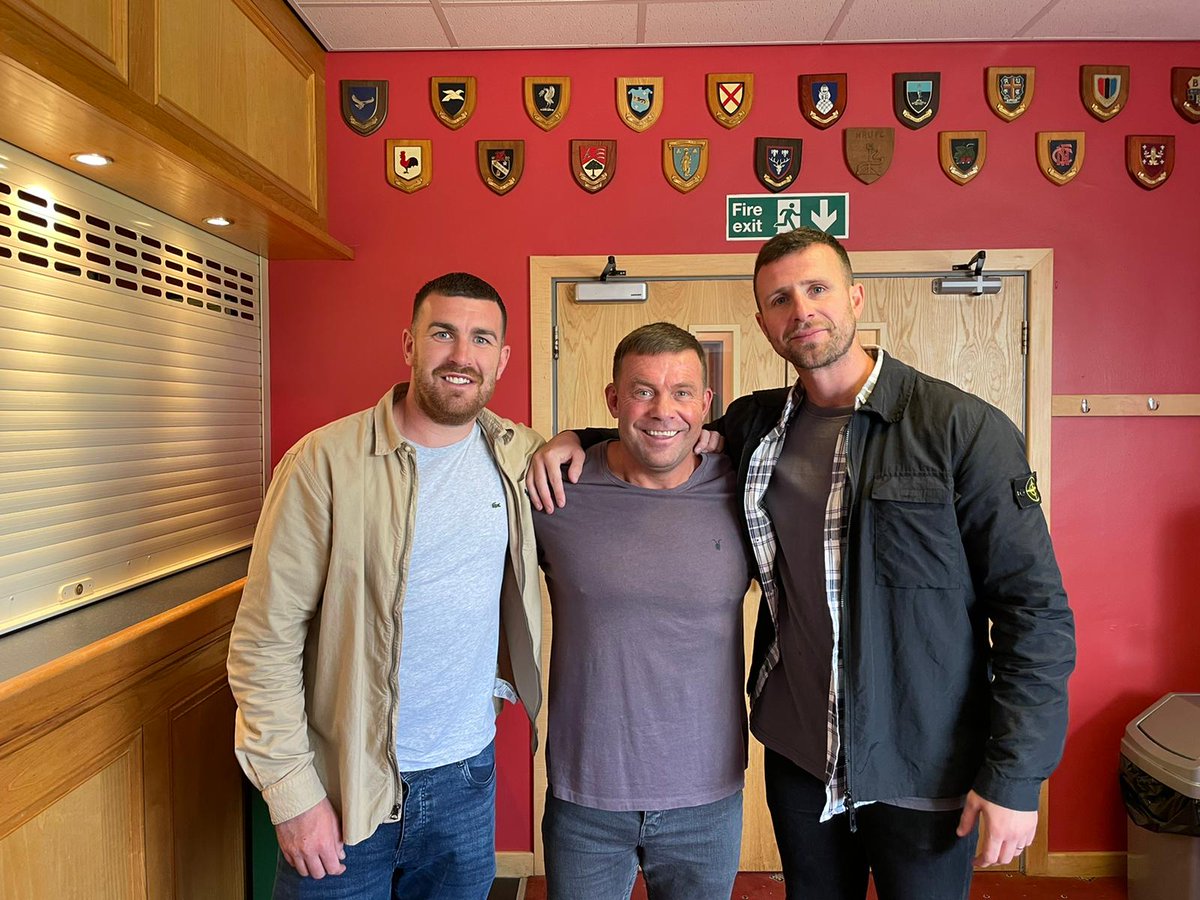 Two <a href="/EgremontR/">Egremont Rangers</a> legends and <a href="/BobbieGoulding/">BG</a> xx