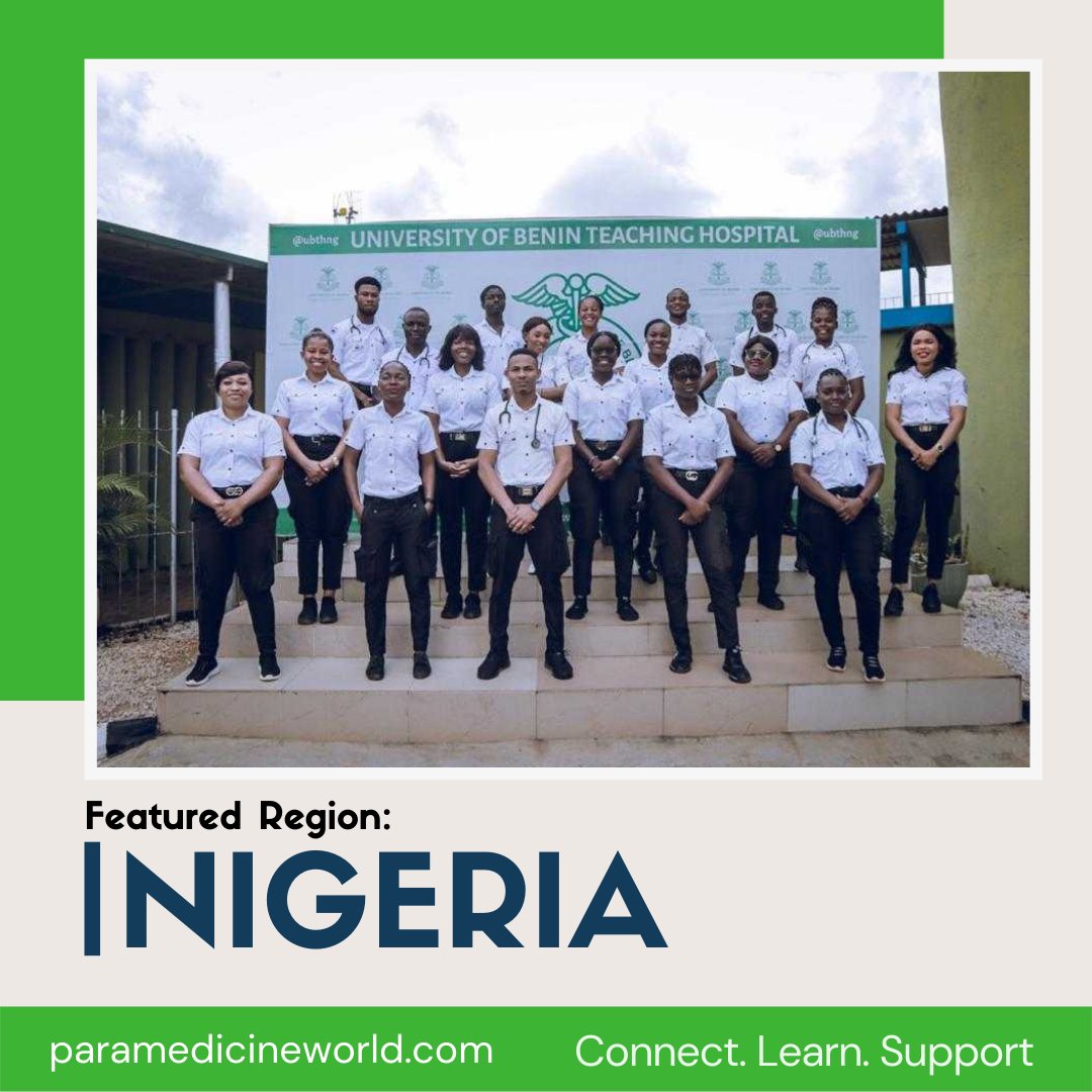 paramedicinwrld's tweet photo. 🚨 Currently, Nigeria's EMS system employs 236 paramedics and 48 dispatchers serving a population of 201 million people. They respond to 5,462 calls annually. https://t.co/iSFIJAB3dK
#paramedicineworld #paramedics #EMT #EMS #nigeria #healthcare https://t.co/RqWBaS029t