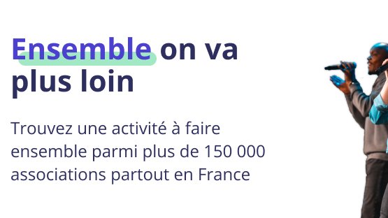 Paris's tweet photo. 📢 Environnement, sport, défense des droits, culture... Vous avez envie de vous impliquer dans un projet ? @helloasso lance son moteur de recherche ! 
Des milliers de missions vous attendent !
👉 https://t.co/uB7mZ9Dcuy
#EnsembleOnVaPlusLoin https://t.co/4ZieT1IHJ4