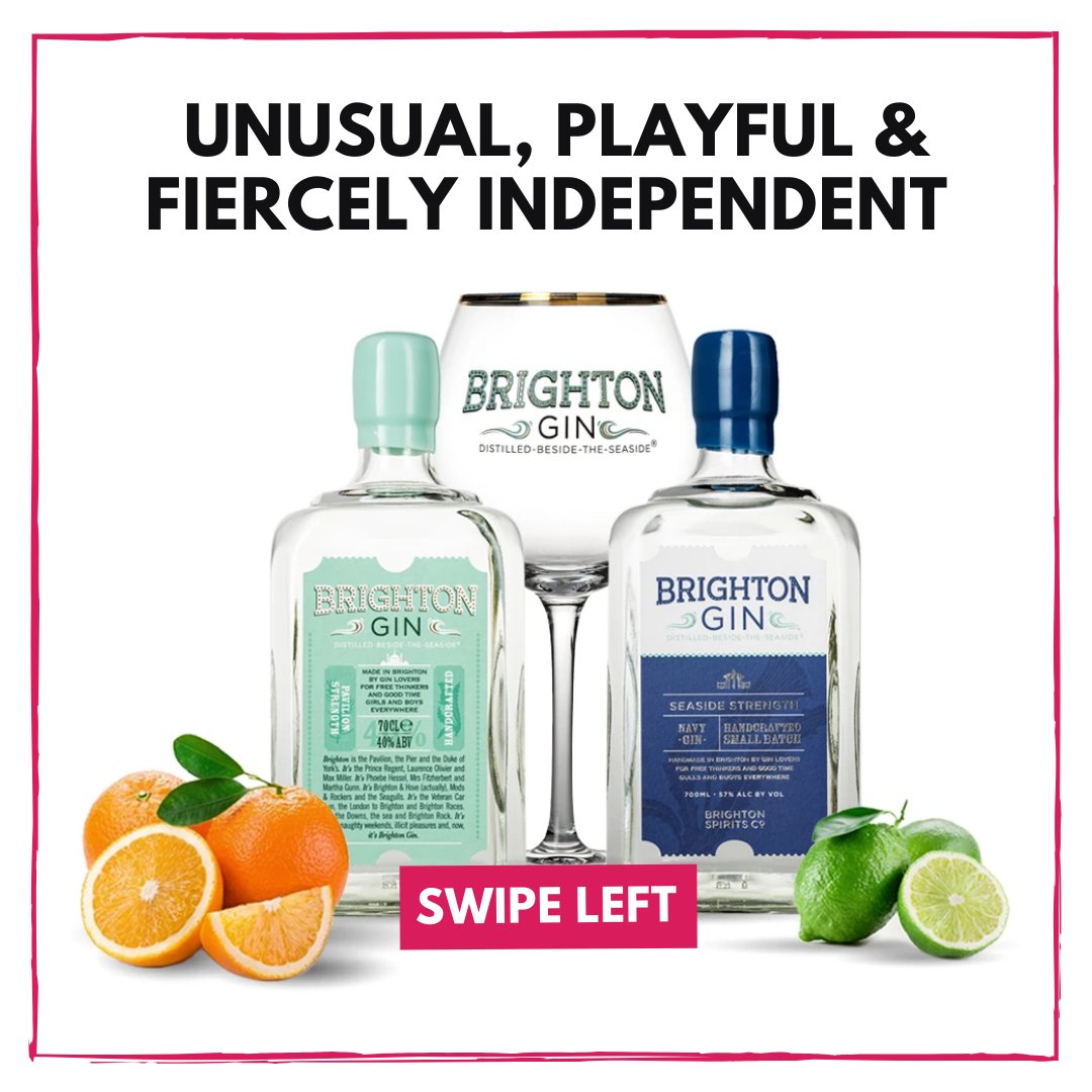LassouDrinks's tweet photo. @brightongin use the finest ingredients, including 100% organic wheat grain spirit, giving our gin its signature smoothness and light zestiness in the glass.

Shop at https://t.co/u4mlHTNosG

#Lassou #Drinks #Brighton #Gin #Liqueur #Ecofriendly #RecycledGlass https://t.co/3tWw7zaAoG