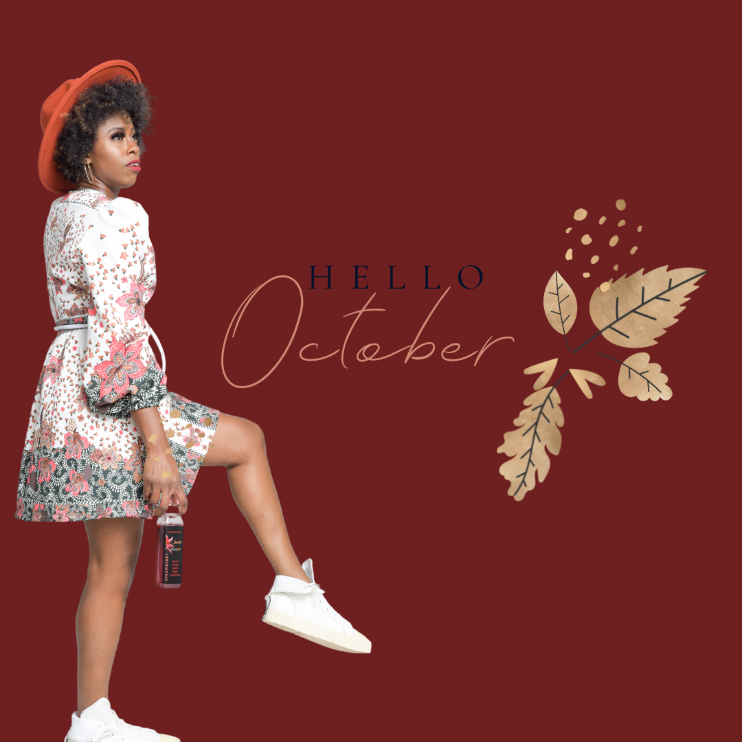 asohlifestyle's tweet photo. Walk into October remembering trees revel colors they have hidden all year, similar to people. 

A New Month, New Mindset, New gratitude, New attitude, New focus, New results, New beginnings.
—————————————————————
Flavored Sorrel will be https://t.co/zvUlCrfB5b
