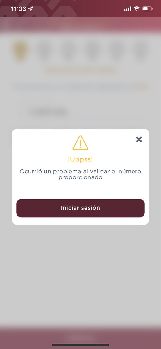 jayel_garcia's tweet photo. @Fidegar La aplicación no funciona correctamente me manda el código de verificación al cel pero nunca me deja ingresarlo! @Fidegar https://t.co/Eq5YCGnukf