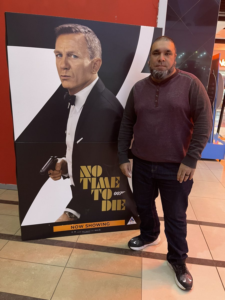 FaizelPatel143's tweet photo. #NoTimeToDie Defintley No Time to Die with @007 at my side. Iβm on an adventure with James Bond at @numetro #TradeRouteMall #Lenasia https://t.co/sznV8D0JRs