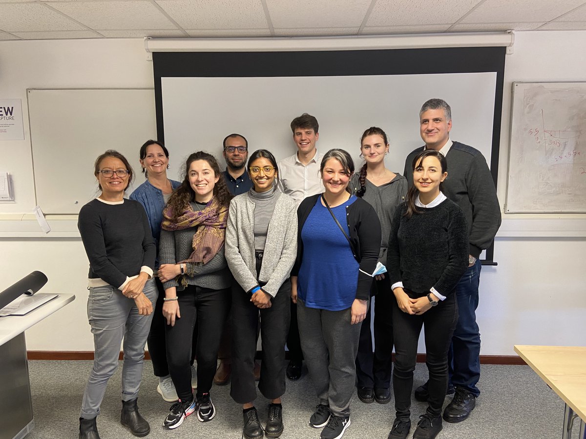 The end of the block teaching week for the ERBE CDT 2021/22 cohort. Some fantastic group presentation sessions today, with lots of positive feedback from the course leaders. Wishing everyone well with their onward ERBE PhD journey! <a href="/erbecdt/">ERBECDT</a> <a href="/ERBELoLoStudent/">ERBE Students</a>