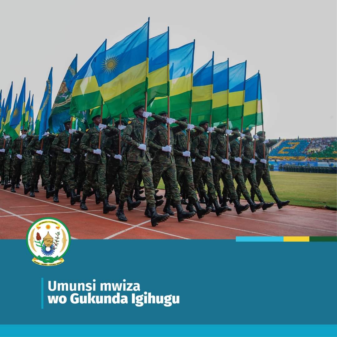 Happy #PatriotismDay. We love and will keep protecting our beautiful country #Rwanda. So greatful for our leadership achievement. #sisiwenyewe 🇷🇼🇷🇼