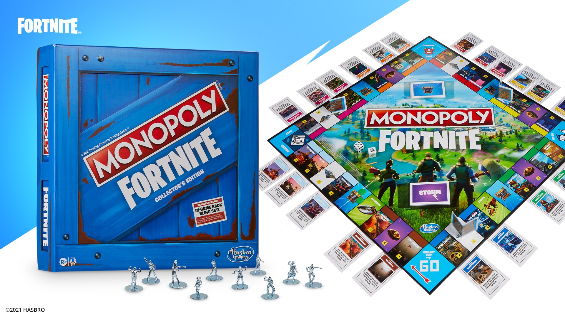 Jogo de Tabuleiro - Monopoly - Fortnite - Hasbro - PBKIDS Mobile