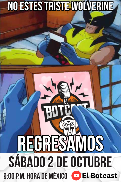 ElBotcast's tweet photo. BOTCASTROSOS!!! Nos vemos mañana a las 9:00 PM hora de la ciudad de México
https://t.co/4Io9MvnInQ https://t.co/YnVepA3D74