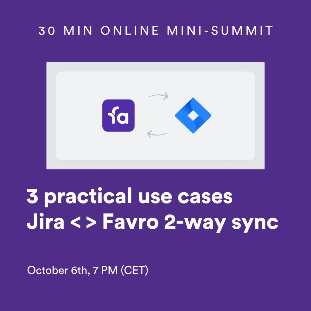 BCoveInsights's tweet photo. Join us for an @favro Mini Summit (30 minutes) focused on practical applications of their Jira Integration, including: QA, Marketing, and Leadership OKRs. 

Register for free at https://t.co/yApKhtjwht 🚀

#agile #jira #collaboration #businessagility https://t.co/uWuqJZx6NF