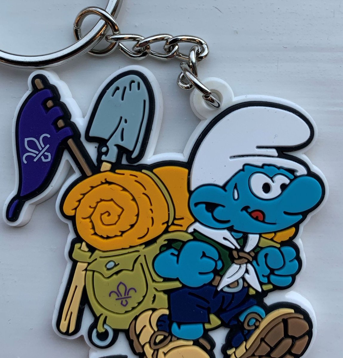 scoutstore1917's tweet photo. Keep stylish with our Smurf accessory keyring - ideal for attaching to your school bag, or to personalise a set of keys.
Buy it now for just Β£3.
#Smurf #Scouts #TheScoutAssociation #ScoutStore #Keyring #BackToSchool https://t.co/OHv4O0vpXc