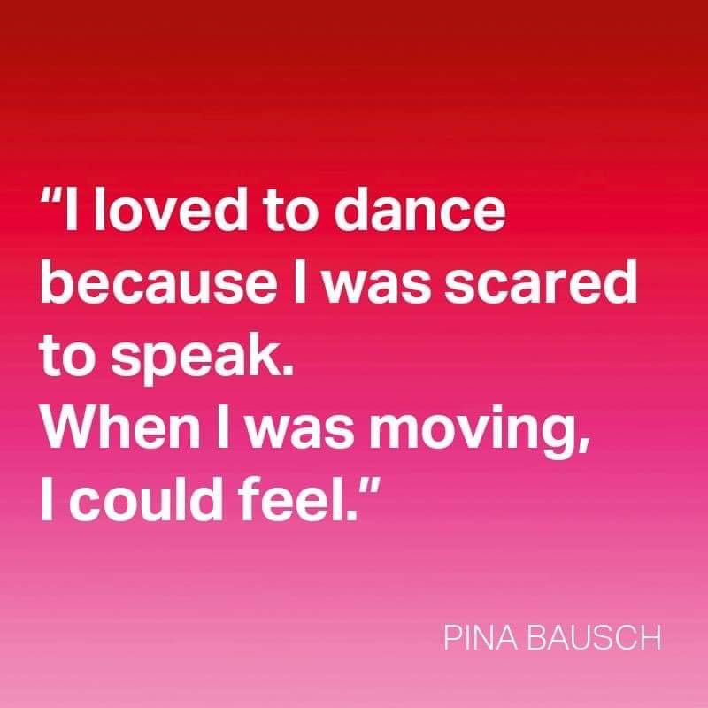 MsMarz77's tweet photo. #PinaBausch #theartofdance https://t.co/IRjLHdI9NN