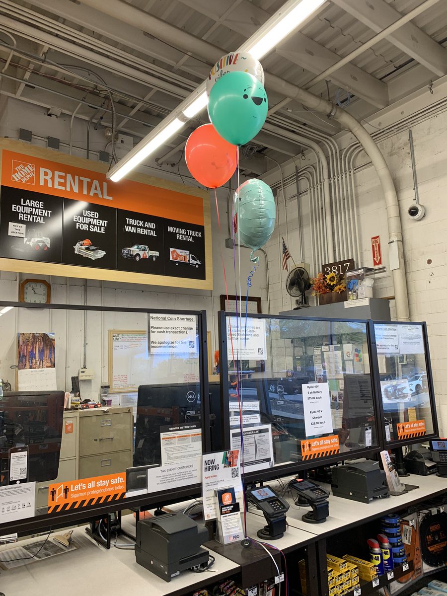 Second stop: TOOL RENTAL. Special shout-out to Rose for ensuring she had gloves on hand 🤚🏽😊 #safetyforeveryone