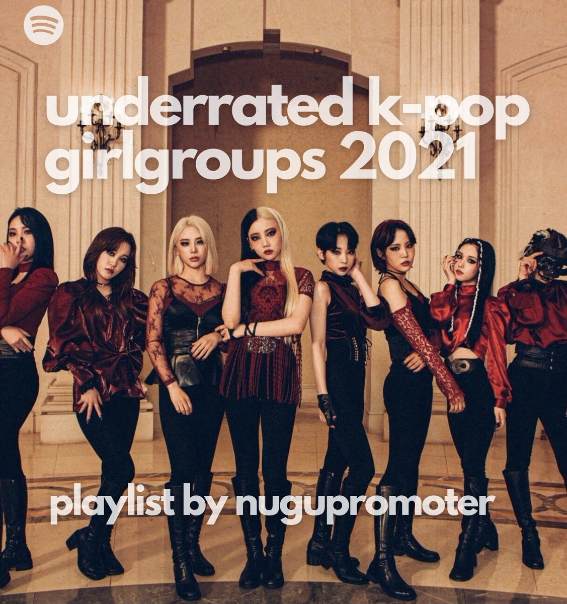 nugupromoter's tweet photo. Pink Fantasy is this week's cover of our Spotify playlist for all the 2021 releases!🥳

The group made their comeback recently with the song 'Poison'☠️🖤

Who should be on next week's cover? Tell us on the replies🔥

Follow our playlist to stay updated: https://t.co/85I0BFN0Pp https://t.co/WLKQcypqRd