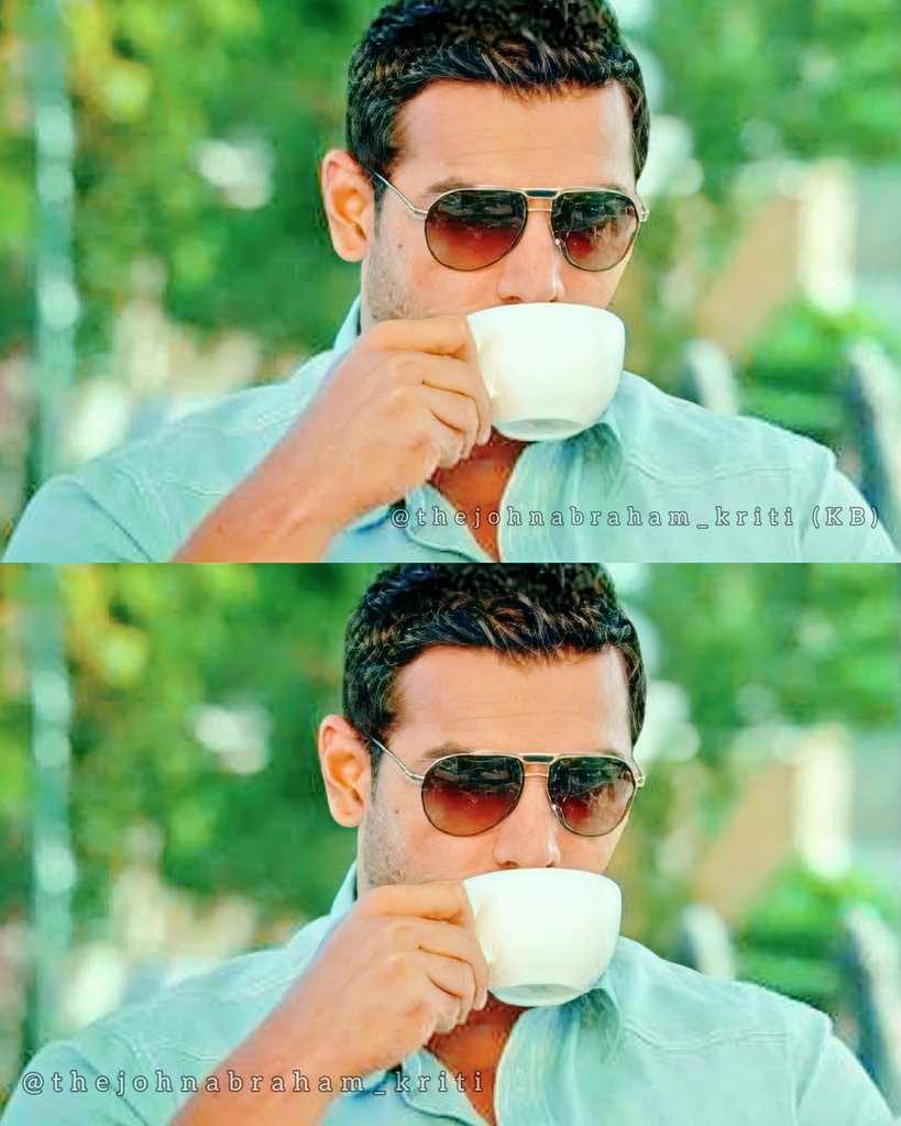 John_abraham_KB's tweet photo. Hey Tweeples ๐
It's time to enjoy some strong Hot Dark #NightCoffee โ
With Super hot & Handsome
๐๐๐๐๐๐ ๐๐๐๐๐๐๐
@TheJohnAbraham๐ฅ
Be careful this coffee is really Hotโ ๏ธ
#Internationalcoffeeday #Race2 #HotnessOverload #Killerlook #SwagLevel #JohnAbraham https://t.co/EmAQYGZMY2