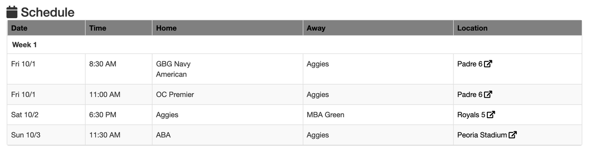 SportsForceBB's tweet photo. AZFC Schedule 
2022 Andrew Mings @AndrewMings 
OF-LHP / LHH 
6' 173 
2 WAY 
Hits, IQ, Defends
FB 80-84 Cuts, SL, CH - 
4.36 GPA (Weighted) 
Aggies Baseball 
@aggiesbeisbol 
@AZfallclassic 
@SportsForceBB 
@Schief20 
https://t.co/54ZRGlNkrE https://t.co/og6ctMXY8Q