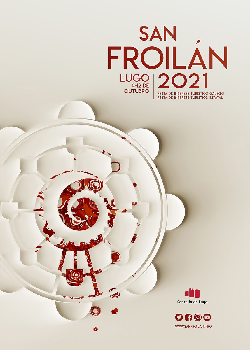 SanFroilanLugo's tweet photo. 🗣 PROGRAMA e toda a información do San Froilán 2021 na web oficial: https://t.co/B8nw2jSoEX

#lugo #sanfroilan #sanfroilan2021 https://t.co/nMpb6wGPdJ