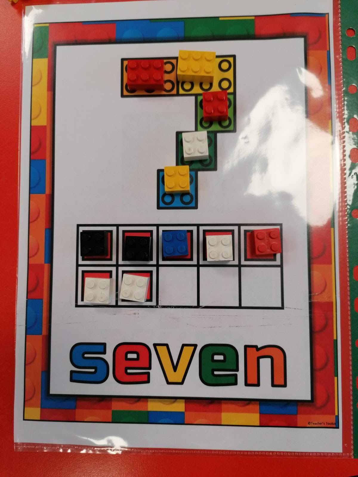 Moorfoot Primary on Twitter "Lego numbers and counting with Lego