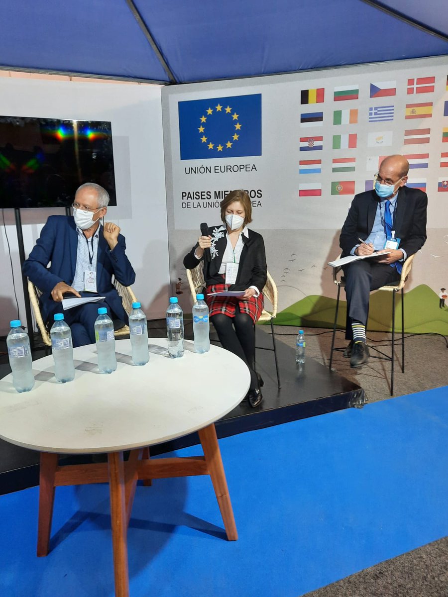 FAO_Colombia's tweet photo. "Estamos ofreciendo una alternativa para quitarle presión al bosque natural" uno de los logros que resalta Alejandra Ospitia, directora de #FEDEMADERAS, a esta hora en Café Ambiental de #FIMA2021
🌳 #RecursosParaLaVida https://t.co/iDKzw9DJkl