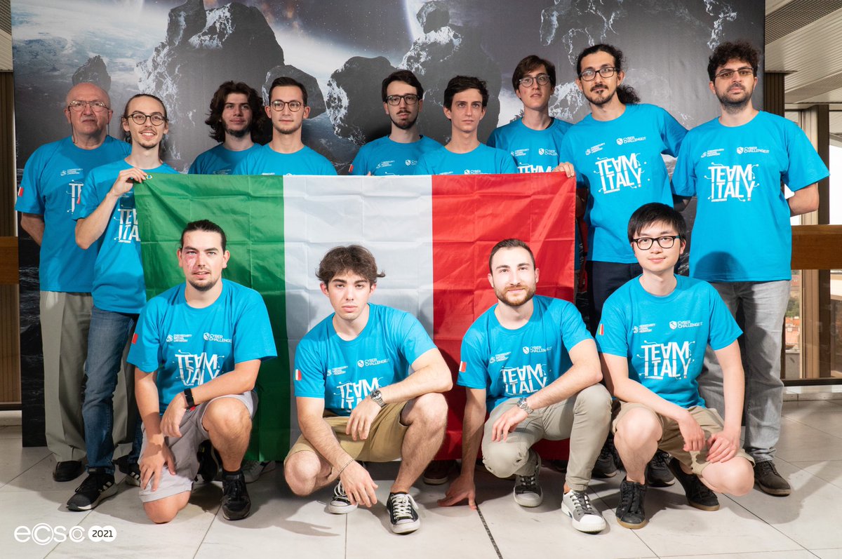 We know the winners of #ECSC2021. 🎉
🥇Team GERMANY 🇩🇪
🥈Team POLAND 🇵🇱
🥉Team ITALY 🇮🇹

Congratulations to the winners and thanks to all national teams for participating.👏