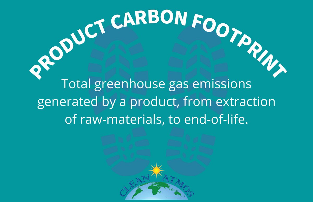 #CleanAtmos #ProductFootprint #SustainableProduct