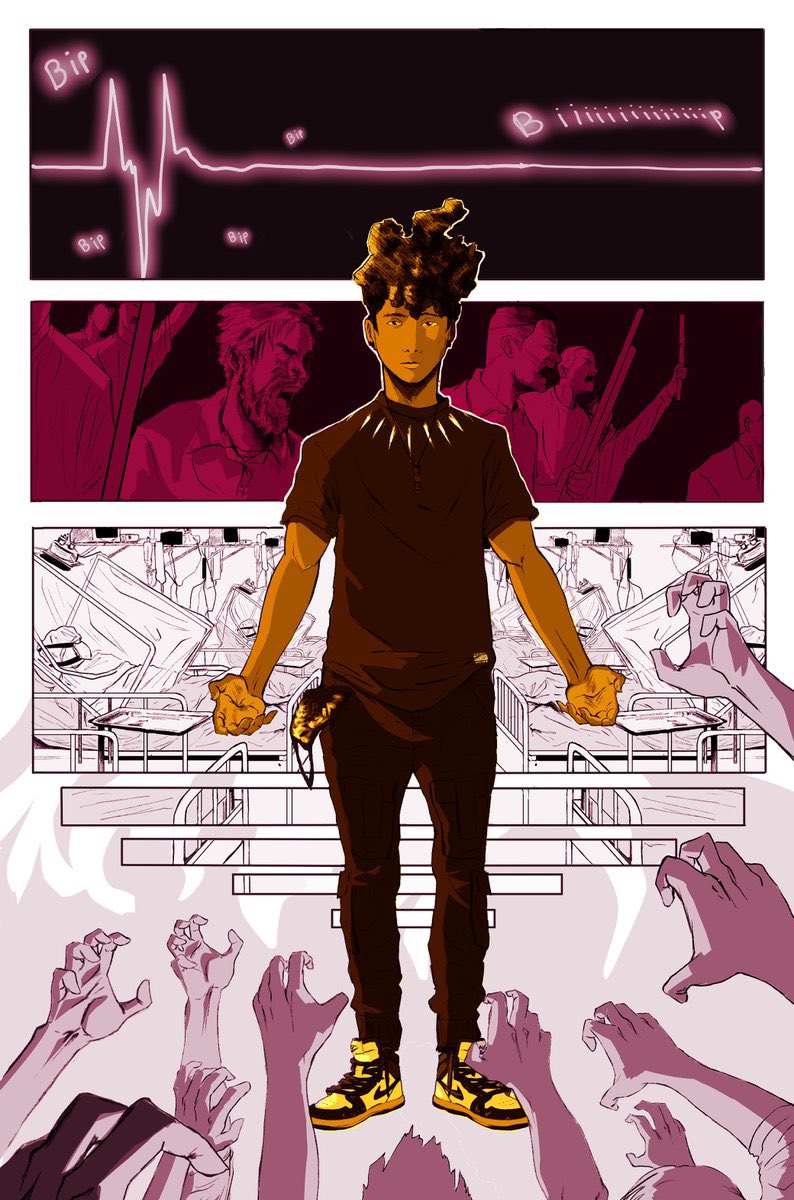 Hi I'm Saly, an Afro Caribbean comic artist. 
I just got my degree in Comics/Illustration and I’m currently working on multiple projects. Making my path to conquer the industry !!!
😂Jk…unless 👀

#drawingwhileblack