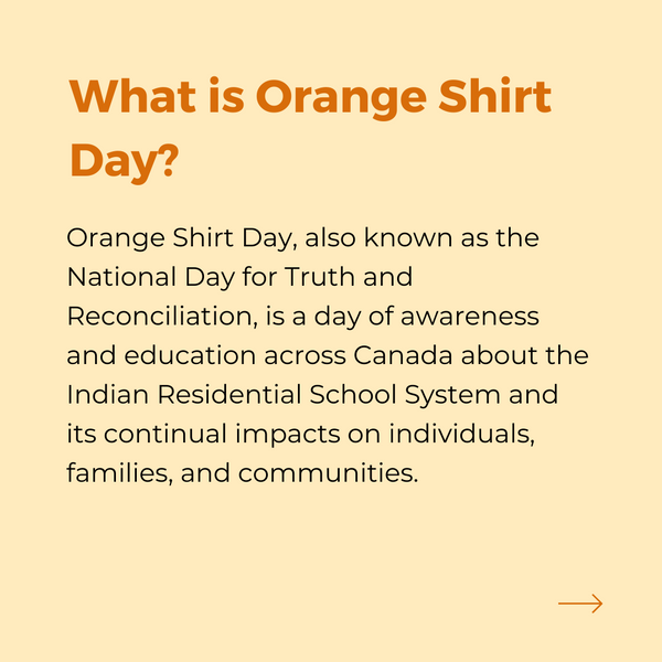 compsa's tweet photo. On Thursday, September 30th, COMPSA recognized Orange Shirt Day 2021 and joined the national commitment to promote awareness about the Indian Residential School System and its impact on Indigenous communities. https://t.co/xxSr2Aaahk