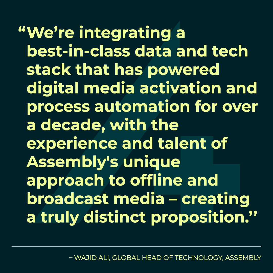 Assembly and @ForwardPMX bring impressive data &amp; tech-driven capabilities to the table. Our people, around the world, bring diverse regional perspectives, united and energized to find the change that fuels growth. 

The team shared what excites them most about the new Assembly: