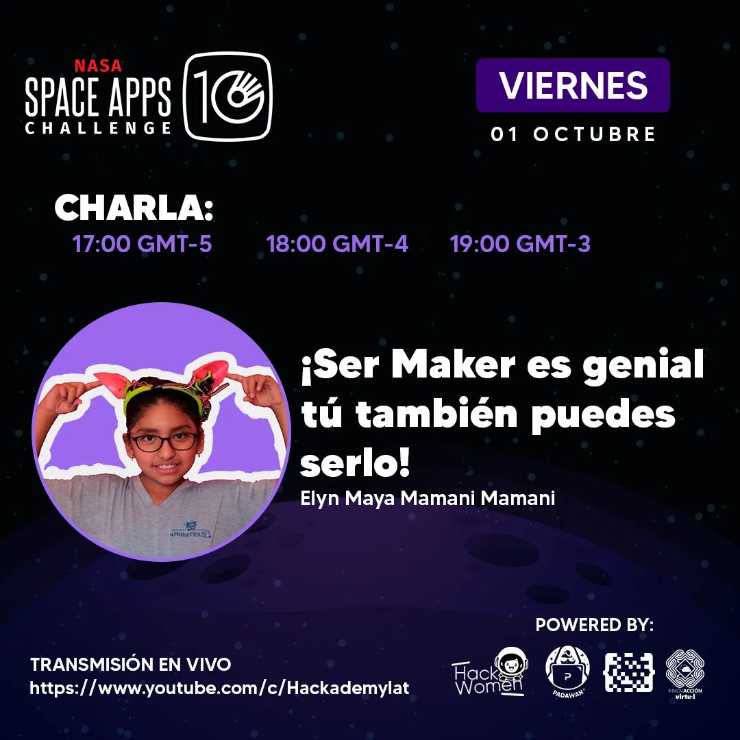 MakerMayita's tweet photo. Los espero esta tarde para hablar de tecnología y mucho más...😁😁😁 https://t.co/NRQv6PJ1T3