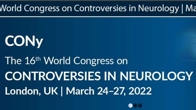 It is with great pleasure to announce that the 16th World Congress on Controversies in Neurology (CONy) will take place in London, UK on March 24-27, 2022.

For more information, please visit our website: cony2022.comtecmed.com