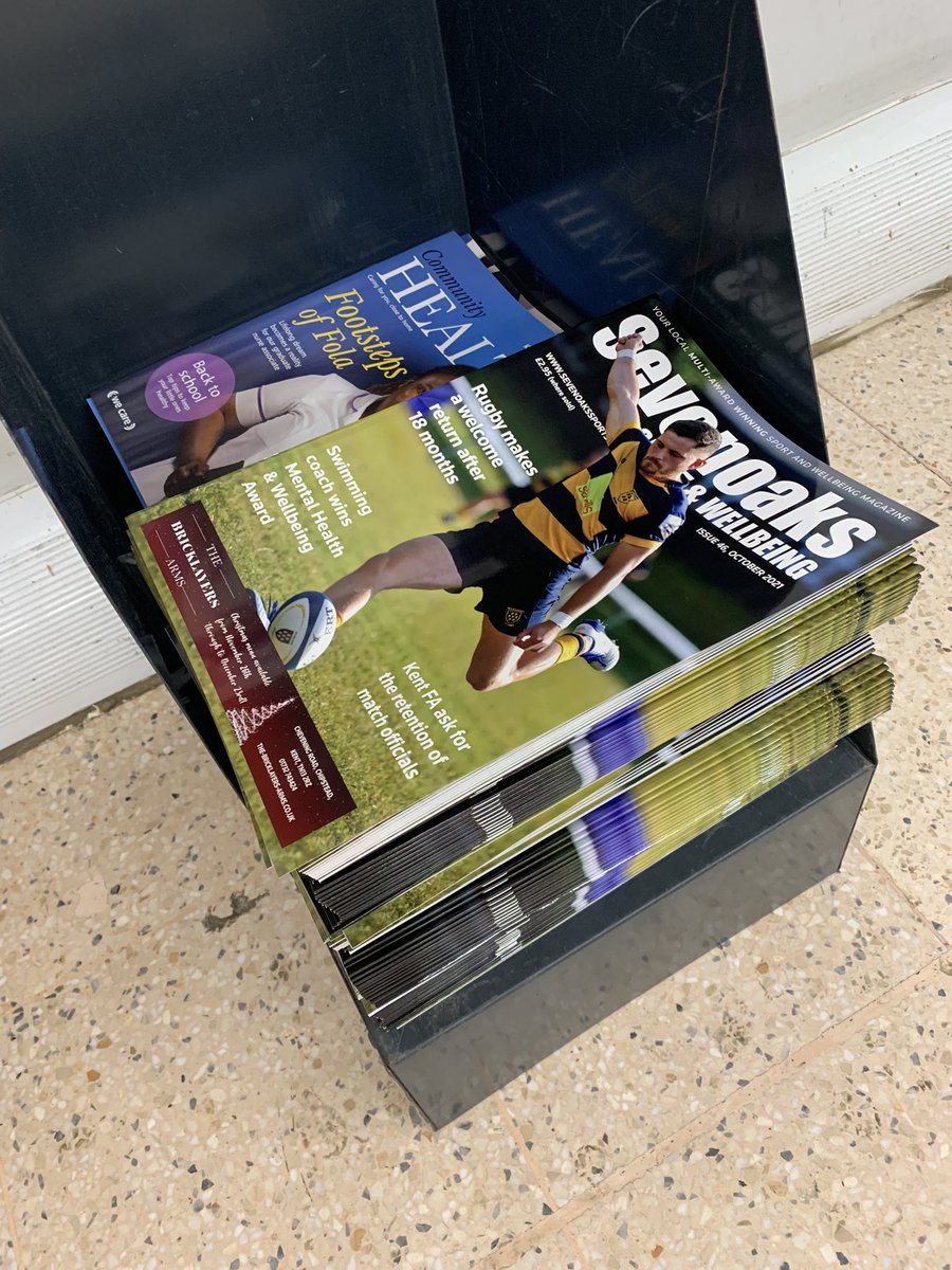 The October magazine is out! However, our distribution bin at Tesco in Riverhead has gone walkies so you’ll find us by the exit with the NHS Community magazine! Enjoy! #SharingIsCaring #Sevenoaks #FreeMagazine