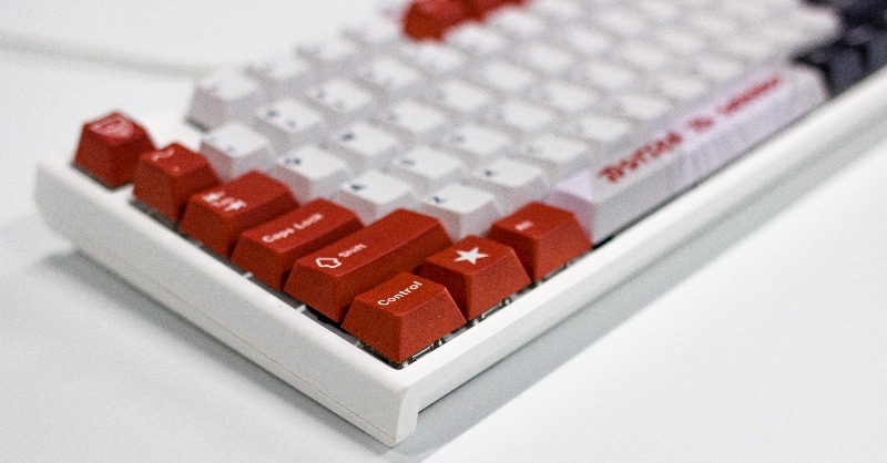 washjustice's tweet photo. You know what's scarier than the scariest horror movie? 📽️

Not preordering the Official Washington Justice Keycaps while you can 💀