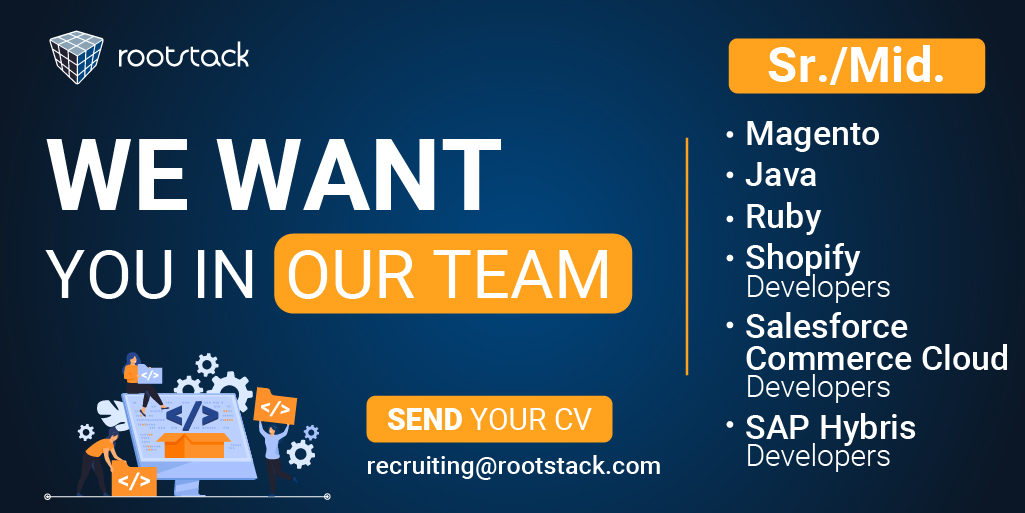 RootstackHR's tweet image. We want you to be part of our team!
We are looking for new developers and QA, you just have to send your CV to recruiting@rootstack.com or write a DM and we will give you all the details. Rootstack is the starting point for a bright future.
