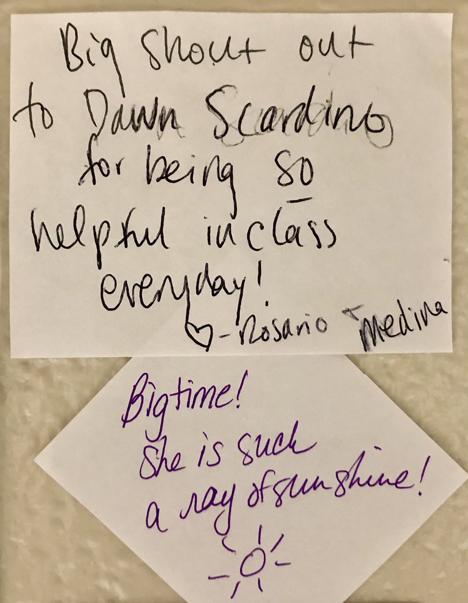 sunshinescardi's tweet photo. A Shout Back for the LOVE 6th grade team! Thank you - I really enjoy #InClassSupport and working w/our @HumbleISD_KMS students!📝❤️ #KMSCougarPride #TeamWork https://t.co/aQwKP4TZfo