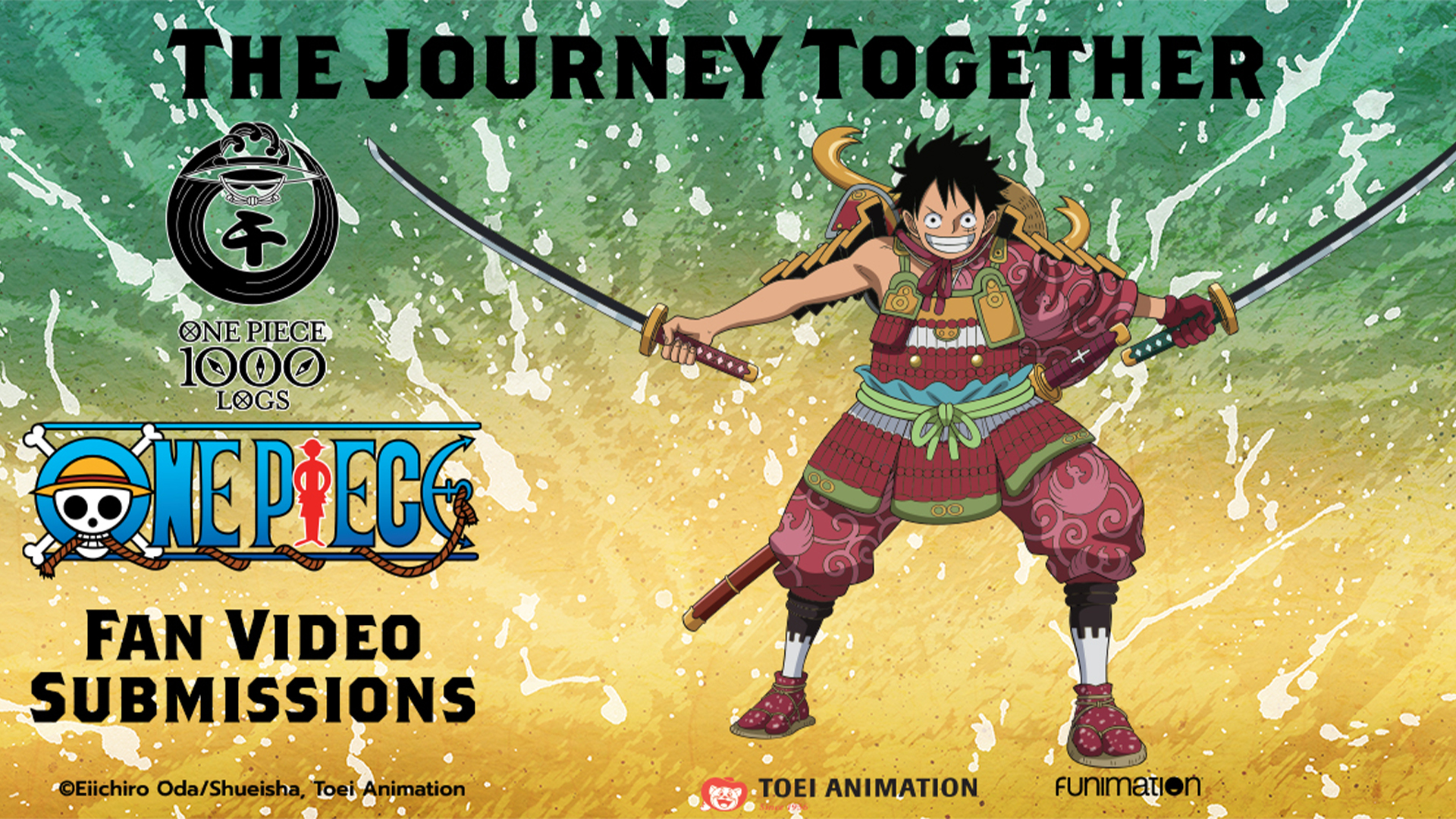 One Piece - 1000 episodes. Countless memories. To help us try and