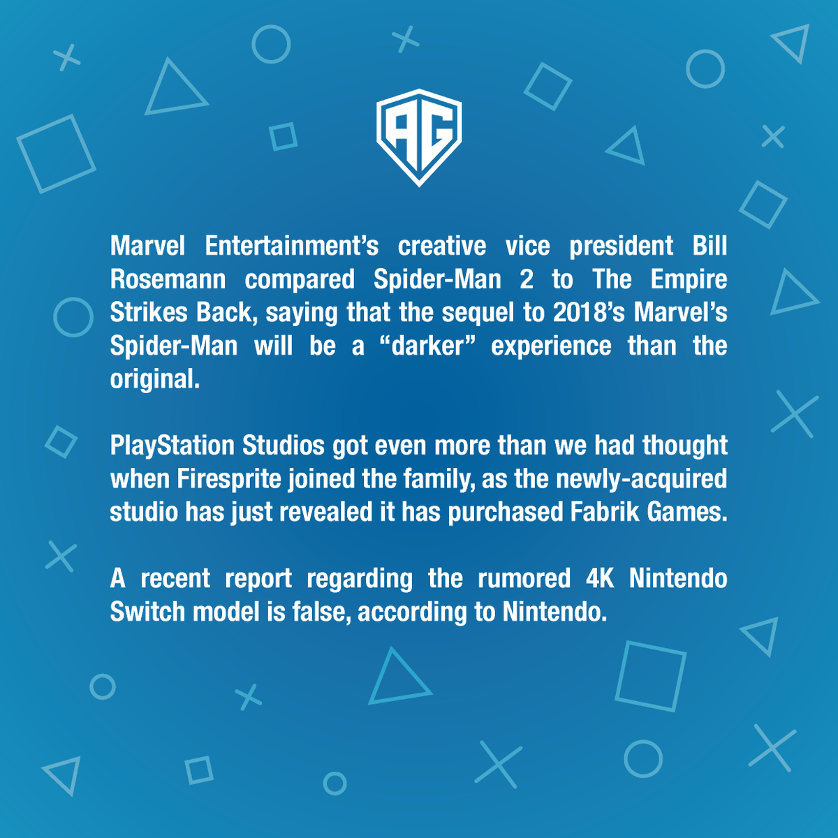 actuallyadamo's tweet photo. This Week in Gaming! 🔥
It's Friday, so here we have the weekly round up of any updates, new releases and all things gaming news 👾 🎮 #ThisWeekInGaming #GamingNews https://t.co/A4efsYvdnt