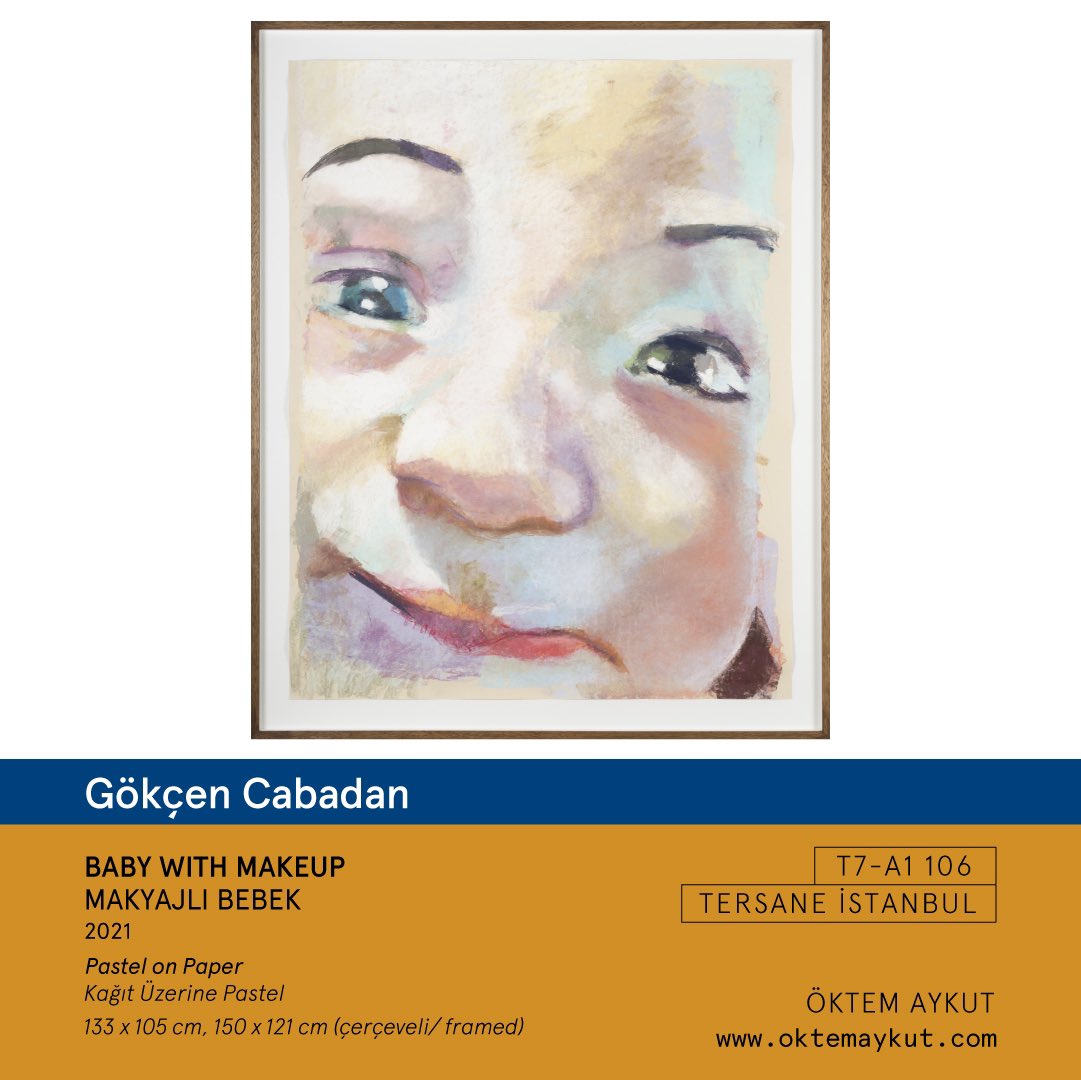 Contemporaryist's tweet photo. 16th edition of #Contemporaryistanbul welcomes #ÖktemAykut Gallery at #Tersaneistanbul
▪ Gökçen Cabadan “Baby With Makeup”
▪ Mert Öztekin “Untitled”
You can visit https://t.co/2EEP8yrH5n for the 16th edition tickets.
#ci16th #ci2021 #akbanksanat #mobilet https://t.co/MGfQcJSfcU