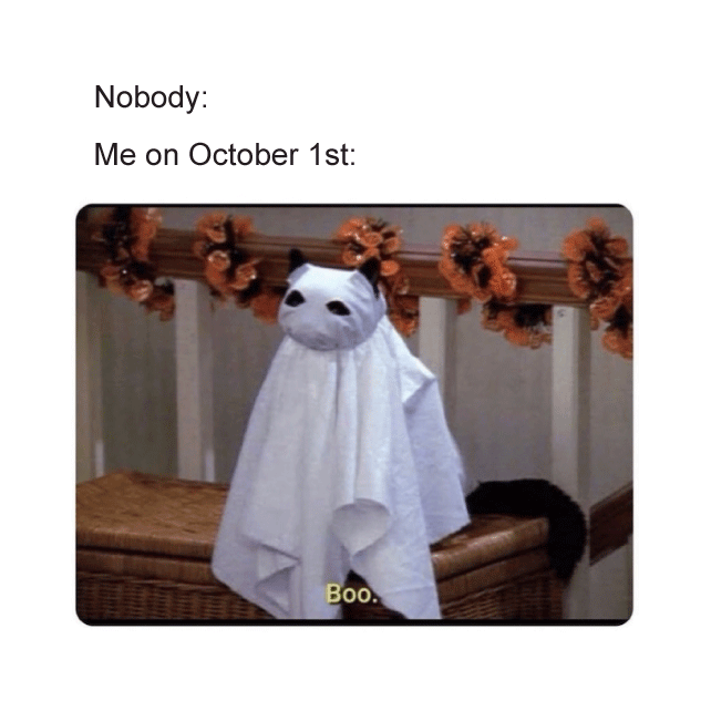 FannyFactory's tweet image. That 👻 🧟‍♀️ 🎃 Feeling... Happy october 1st!⚡⁣