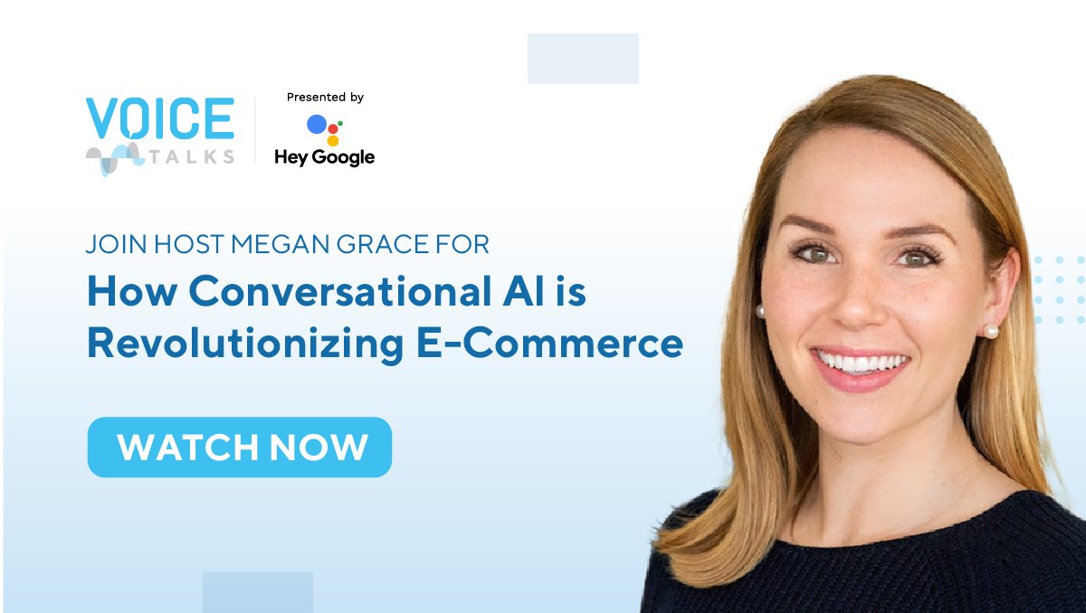 Yesterday's #VOICETalks featured @DominiquepEssig @StoreNo8 @walmart, <a href="/rnathenson/">Rebecca Nathenson</a> <a href="/Google/">Google</a> and Lauren Madsen @RAINAgency discussing how #conversationalAI is transforming #ecommerce &amp; improving shopping experiences for customers.Miss the show?Watch on-demand:bit.ly/3kWp5N4