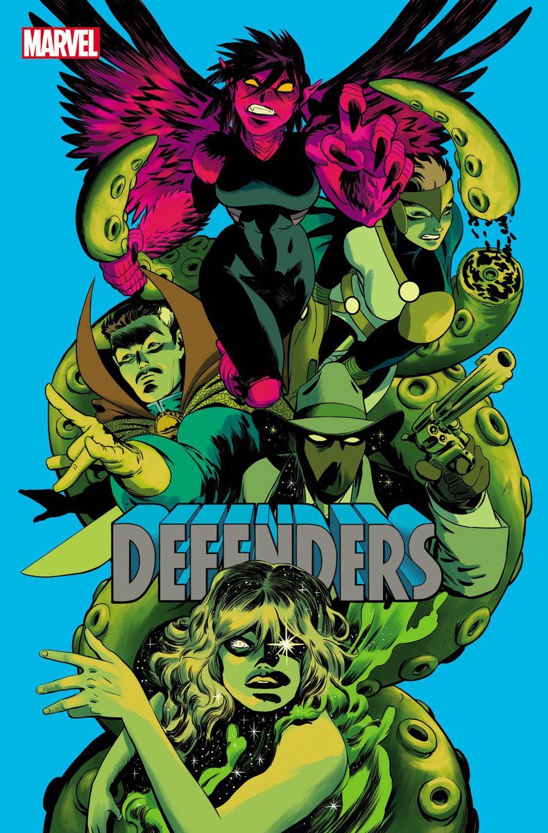 dano_cosmic's tweet photo. New ✨#MarvelCosmic✨ #comics this week for #NCBD (10/6/21)
✨
#Defenders #3
✨
W-@Al_Ewing/#JavierRodriguez,A-#JavierRodriguez,I-#AlvaroLopez
✨
A-#JavierRodriguez
B-#JoeJusko
C-#KevinNowlan
✨
#SilverSurfer #DoctorStrange #Harpy #Cloud #MaskedRaider #Namor #Marvel #MarvelComics https://t.co/tclOYAeMnG
