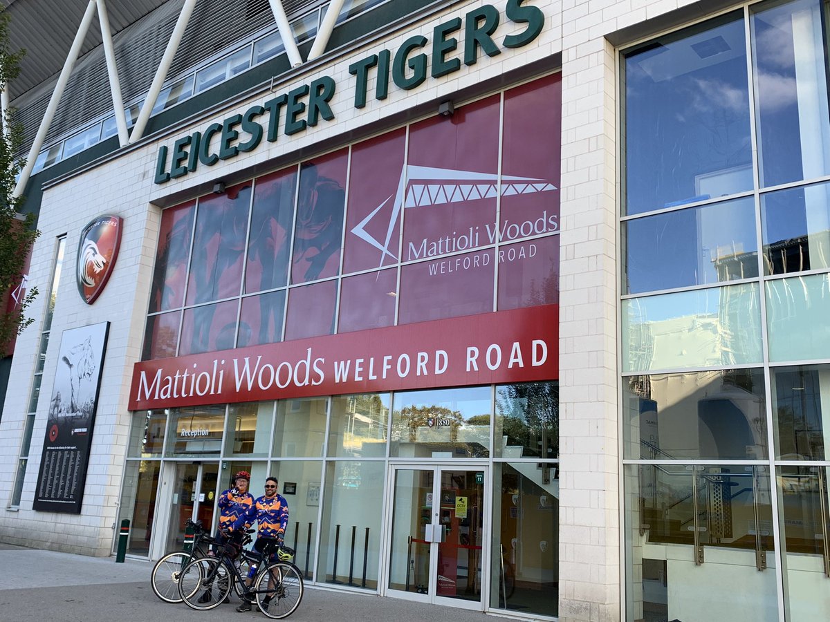 Father Abraham's Tower To Tower (@cycle4mnda) on Twitter photo Leicester Tigers ✅ 💪
290 miles down - 560 to go!
<a href="/WaspsRugby/">Wasps Rugby</a> & <a href="/SaintsRugby/">Northampton Saints 😇</a> tomorrow before <a href="/RufcSoutham/">Southam RUFC</a> who are having an #MND day.
£323 till we hit £5000 mark - justgiving.com/fundraising/to…
<a href="/LeicesterTigers/">Leicester Tigers</a> <a href="/EllisGenge/">Gengey</a> <a href="/TomYoungs87/">Tom Youngs</a> <a href="/bobby_bridge/">Bobby Bridge</a> <a href="/BenKay5/">Ben Kay</a> <a href="/IamAustinHealey/">Austin Healey</a> Leicester Tigers ✅ 💪
290 miles down - 560 to go!
<a href="/WaspsRugby/">Wasps Rugby</a> & <a href="/SaintsRugby/">Northampton Saints 😇</a> tomorrow before <a href="/RufcSoutham/">Southam RUFC</a> who are having an #MND day.
£323 till we hit £5000 mark - justgiving.com/fundraising/to…
<a href="/LeicesterTigers/">Leicester Tigers</a> <a href="/EllisGenge/">Gengey</a> <a href="/TomYoungs87/">Tom Youngs</a> <a href="/bobby_bridge/">Bobby Bridge</a> <a href="/BenKay5/">Ben Kay</a> <a href="/IamAustinHealey/">Austin Healey</a>