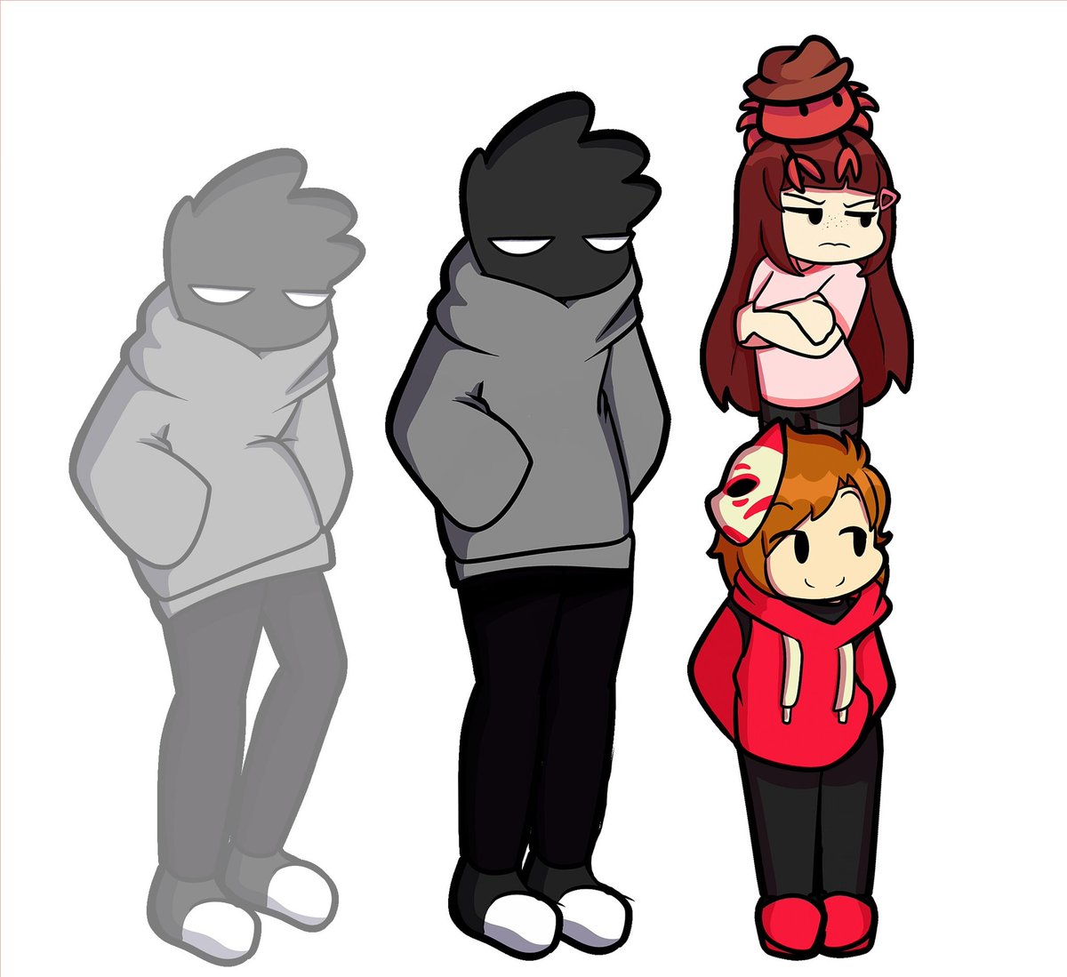 LaCabraCopetuda's tweet photo. Misterio en su sprite normal está levemente agachado
Si se pusiera derecho, se requerirían un sackito, una saira y un cangrejo para igualarlo
#fridaynightfunkin #fridaynightfunkinfanart #fnf #fridaynightfunkinmod #fridaymod #fanart #Fanarts #digitaldrawing #digitalarts #Digital https://t.co/605vrir6KT
