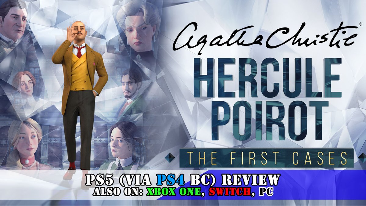 GamePittReviews's tweet photo. Hey guys,
Check out our #Review for Agatha Christie – Hercule Poirot: The First Cases on the #PS5 (via #PS4 BC), here: https://t.co/ldhJAtCG6S
From @BlazingGriffin @Microids_off
Step into the shoes of a young Poirot and solve a theft, blackmail and murder case!
#TheFirstCases https://t.co/axwa2LdyTj